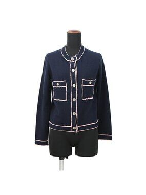 Chanel Cardigan No5 Button Cashmere 36